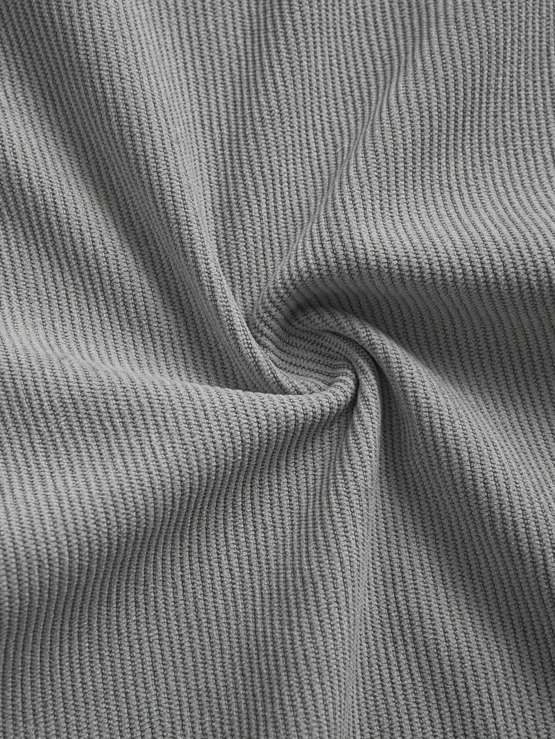 Rickey - Casual Corduroy Button-Up Shirt