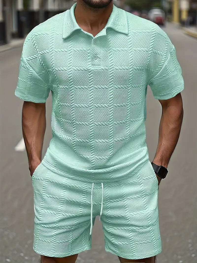 Vadim - Short Sleeve Two Piece Set