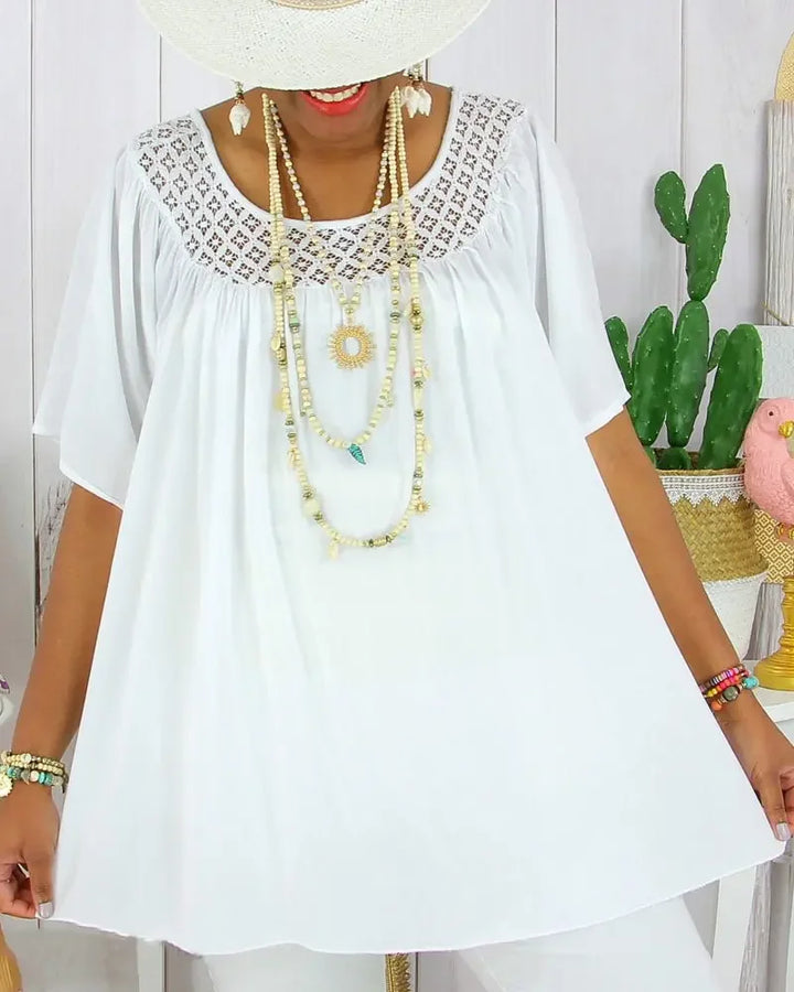 Silvana - Summer Cloth With Short Sleeve