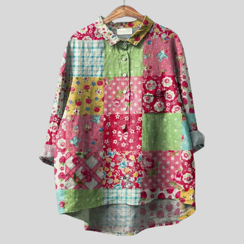 Matilde - Handmade Floral Shirt