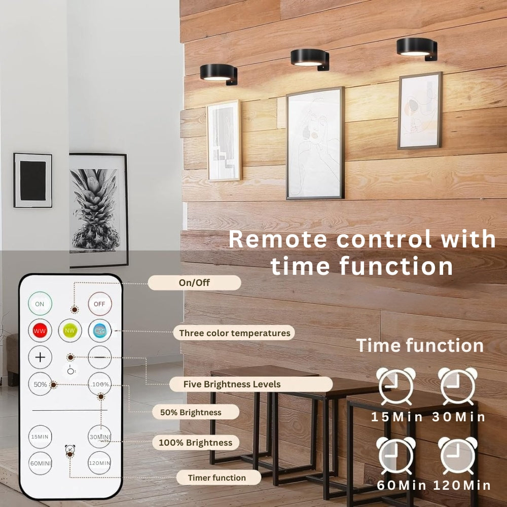 GlowFrame - Magnetic Painting Light with 13 Lighting Mode ( Pack of 3 )