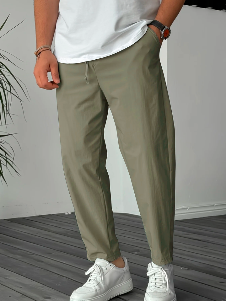Blewett - Elegant Tapered Drawstring Trousers