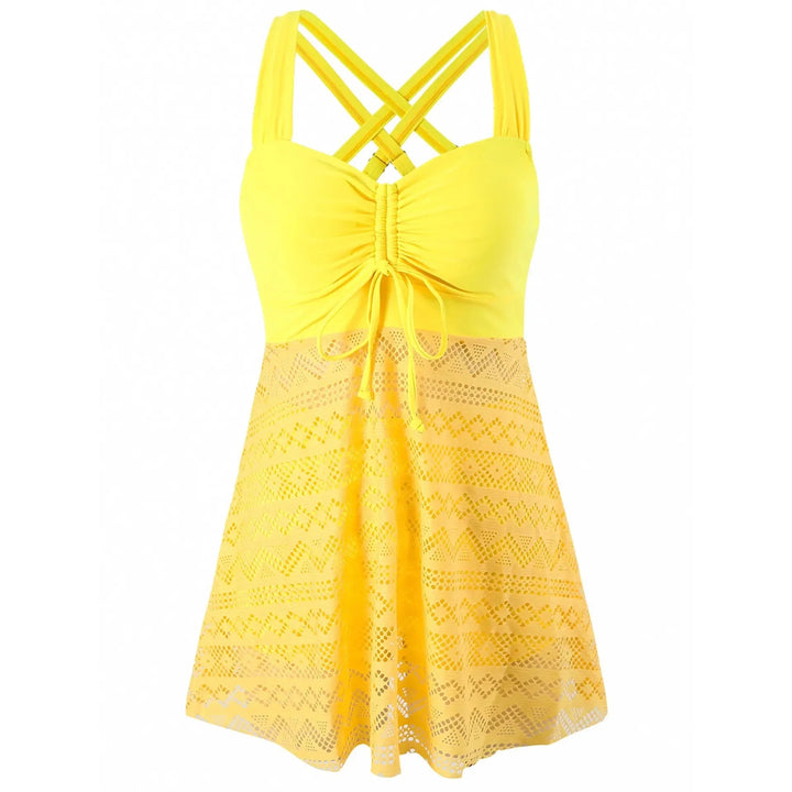 Loriane - Premium Lace Halter Swimsuit