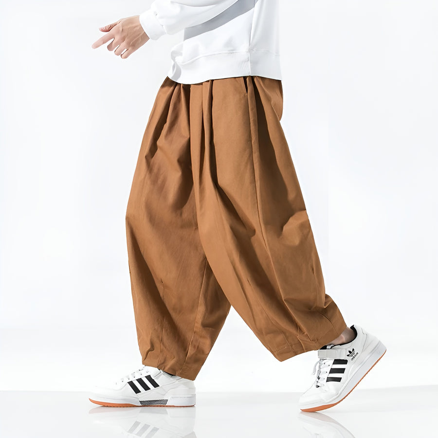 Paolino - Stylish Loose Fit Pants