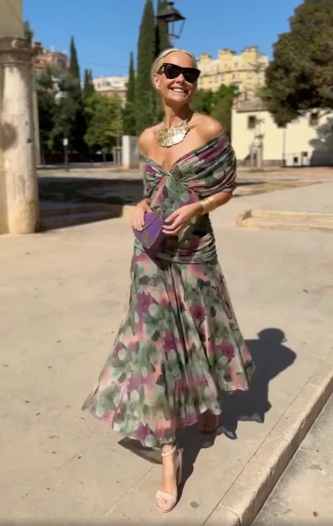Grace | Elegant Women's Dress | Romantic Long Floral Dress