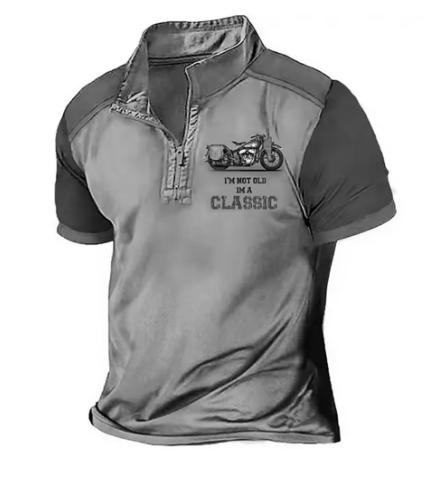 Kritsada - Stylish Half Zipper Polo Shirt