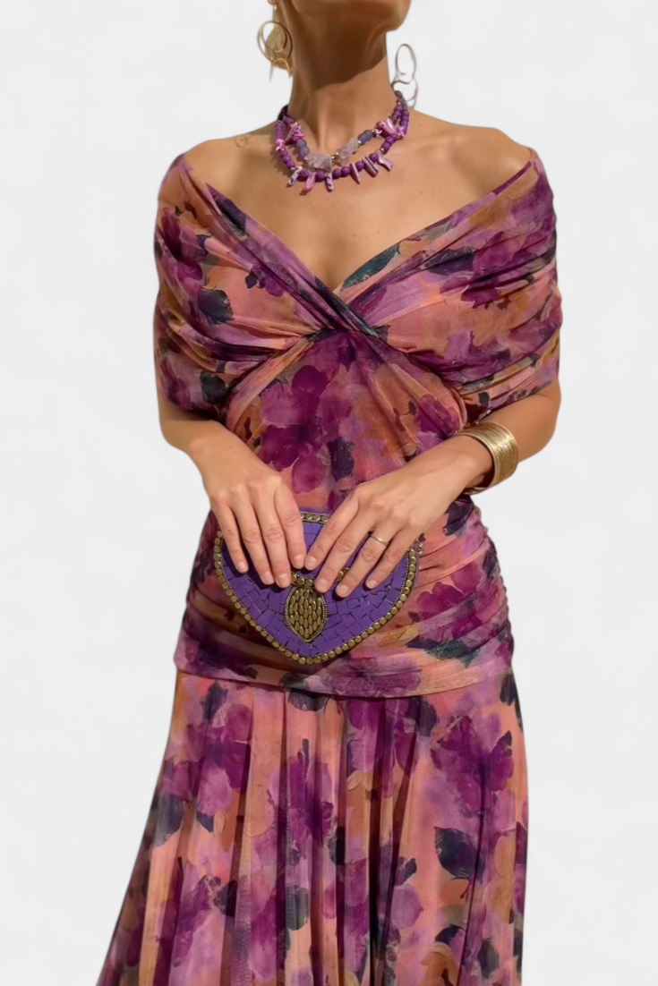 Grace | Elegant Women's Dress | Romantic Long Floral Dress
