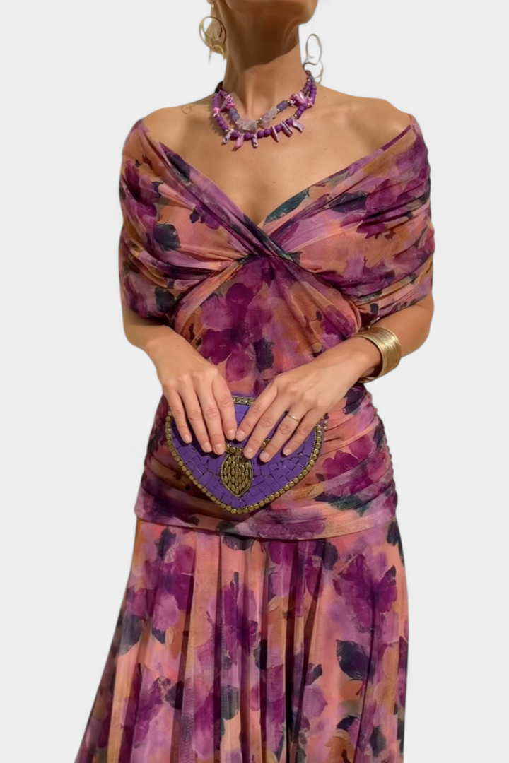 Grace | Elegant Women's Dress | Romantic Long Floral Dress