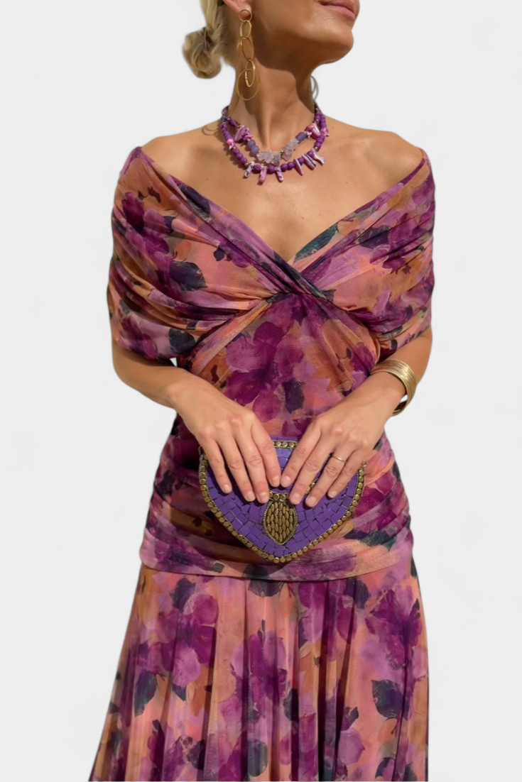 Grace | Elegant Women's Dress | Romantic Long Floral Dress