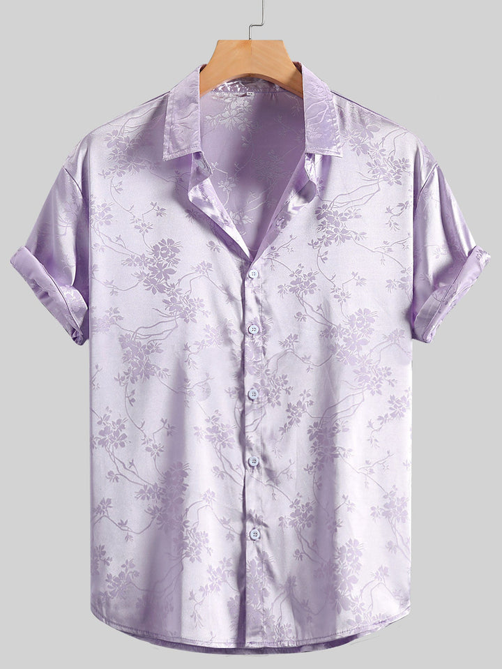 Bogdan - Elegant Short Sleeve Printed Shirt
