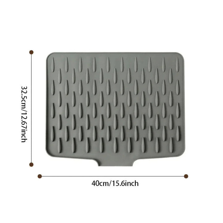 SilvaMat - Water Repellent Silicone Drain Mat