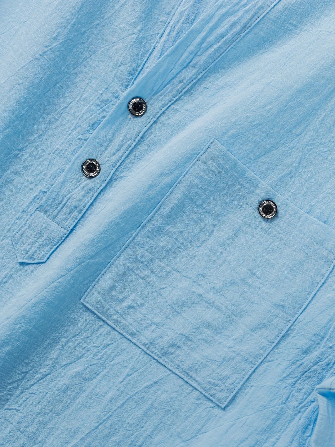 Markos - Casual Short Sleeve Shirt With Button