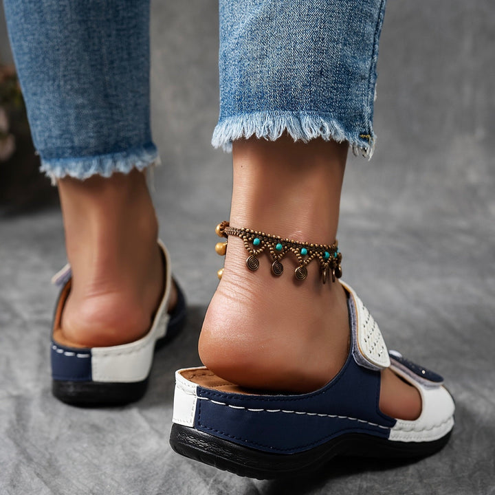 Ortholuxe™ – Breathable Orthopadic Slip-On Sandals for Women