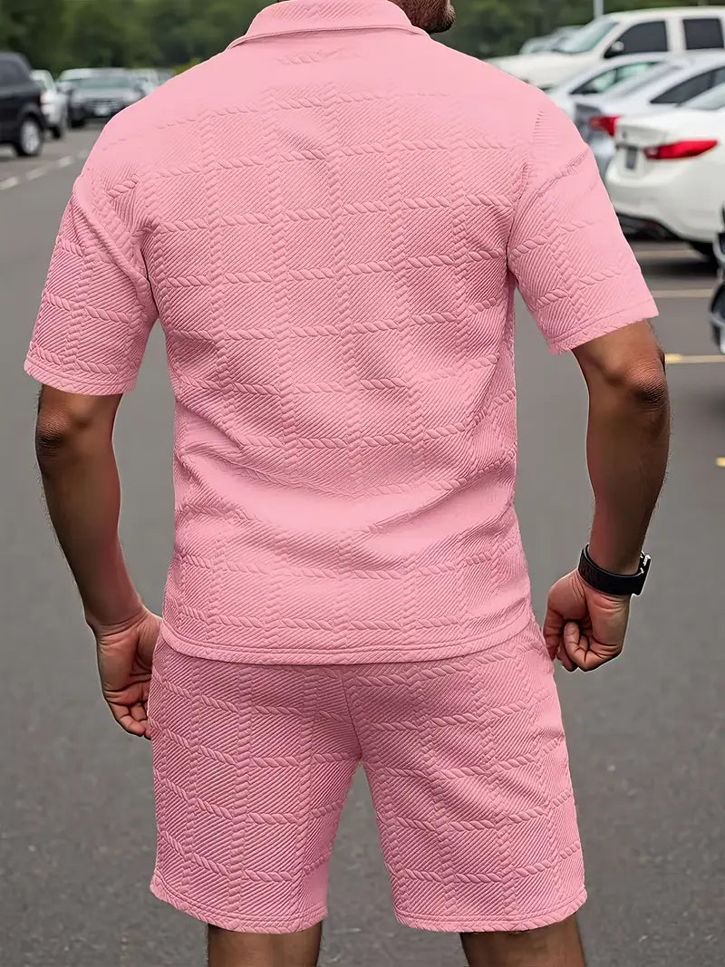 Vadim - Short Sleeve Two Piece Set