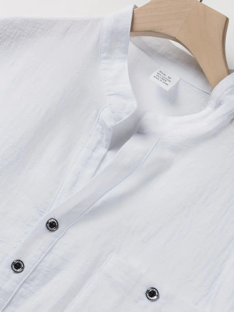 Vaughn - Elegant Short Sleeve Shirt