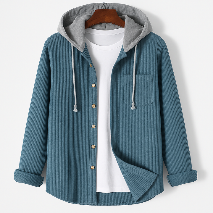 Darcy - Casual Corduroy Hoodie