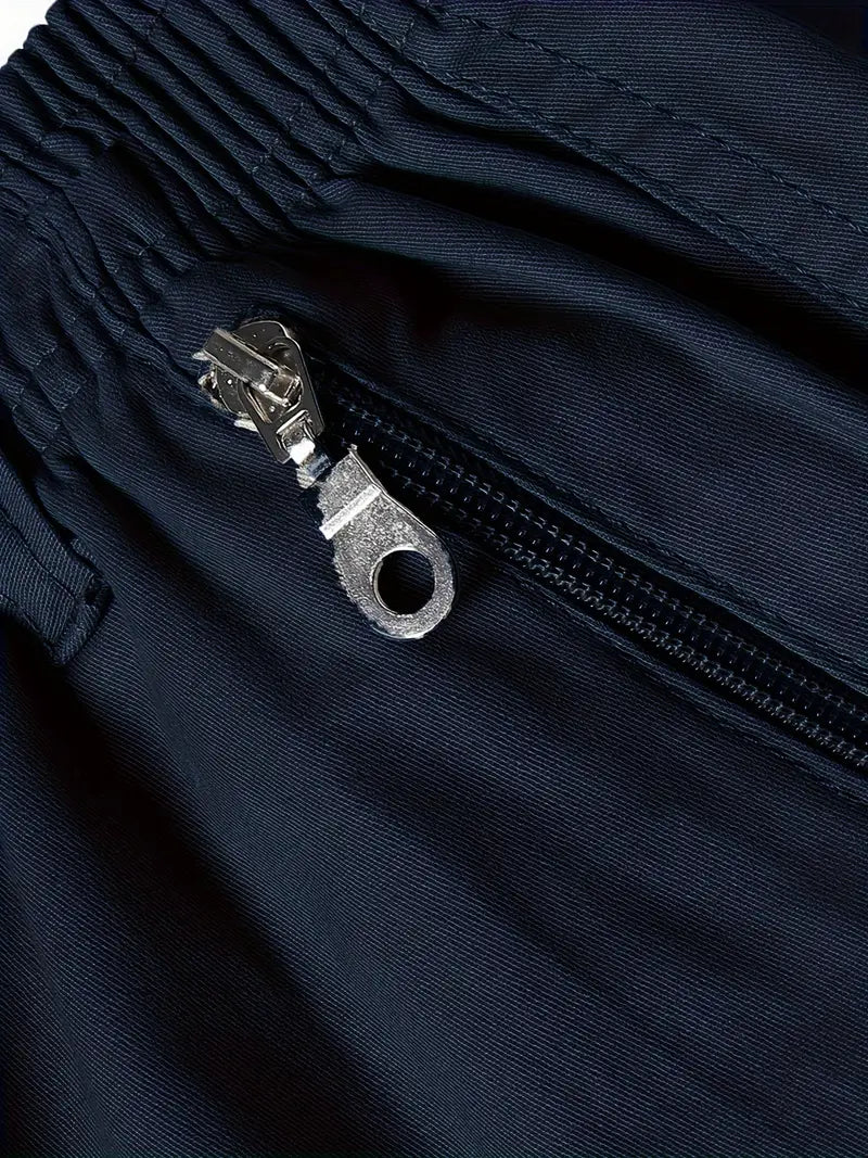 Theodore - Breathable Cotton Cargo Shorts