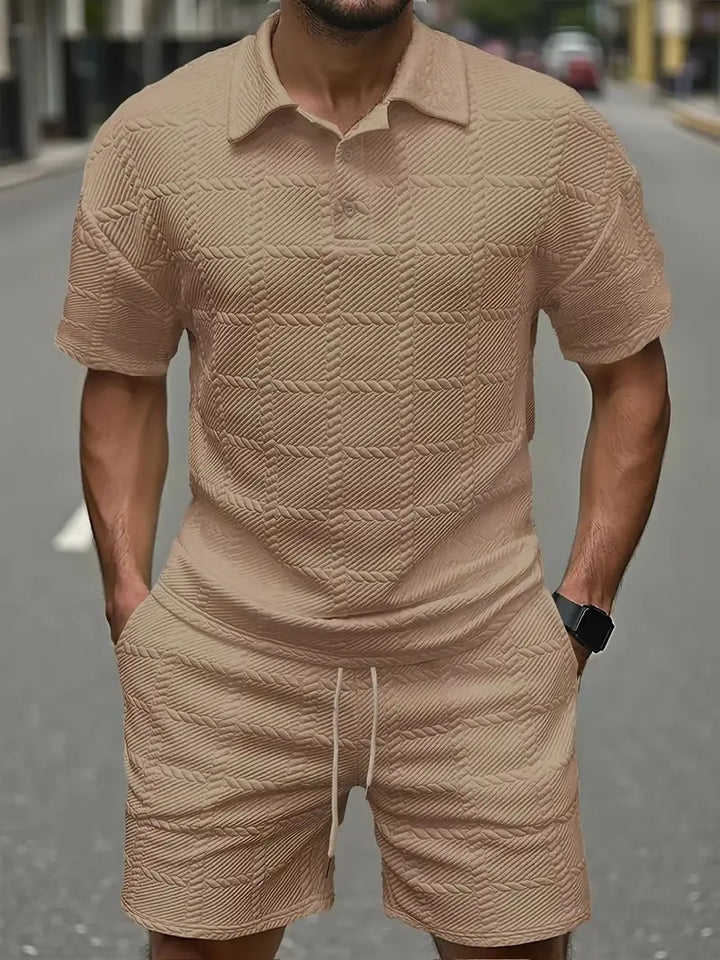 Vadim - Short Sleeve Two Piece Set