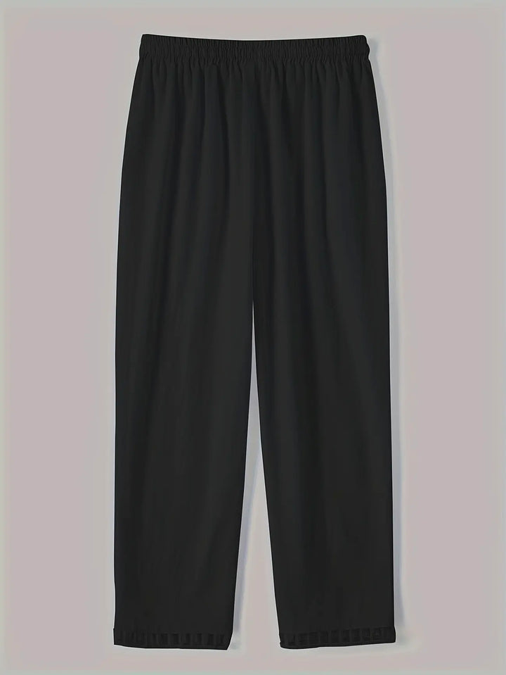 Tracey - Contrast Trim Cropped Pants