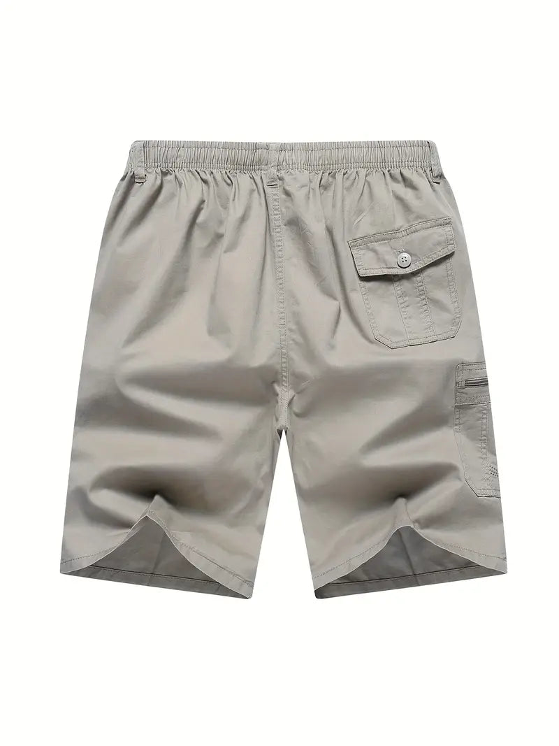 Theodore - Breathable Cotton Cargo Shorts