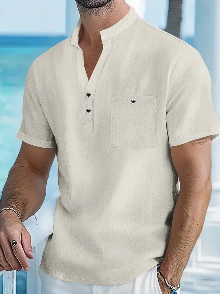 Vaughn - Elegant Short Sleeve Shirt