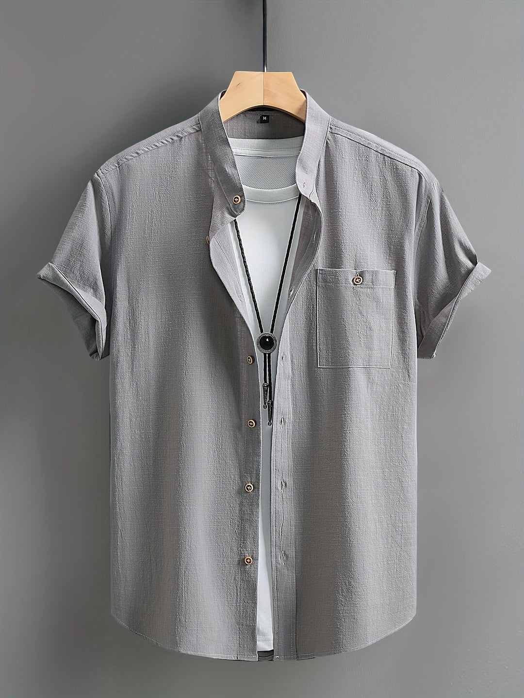 Tejada - Casual Cotton Shirt With Pocket