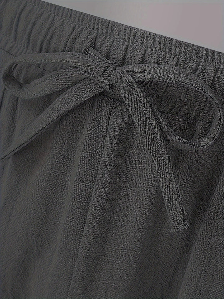 Oskam - Summer Cotton Shorts With Loose Fit