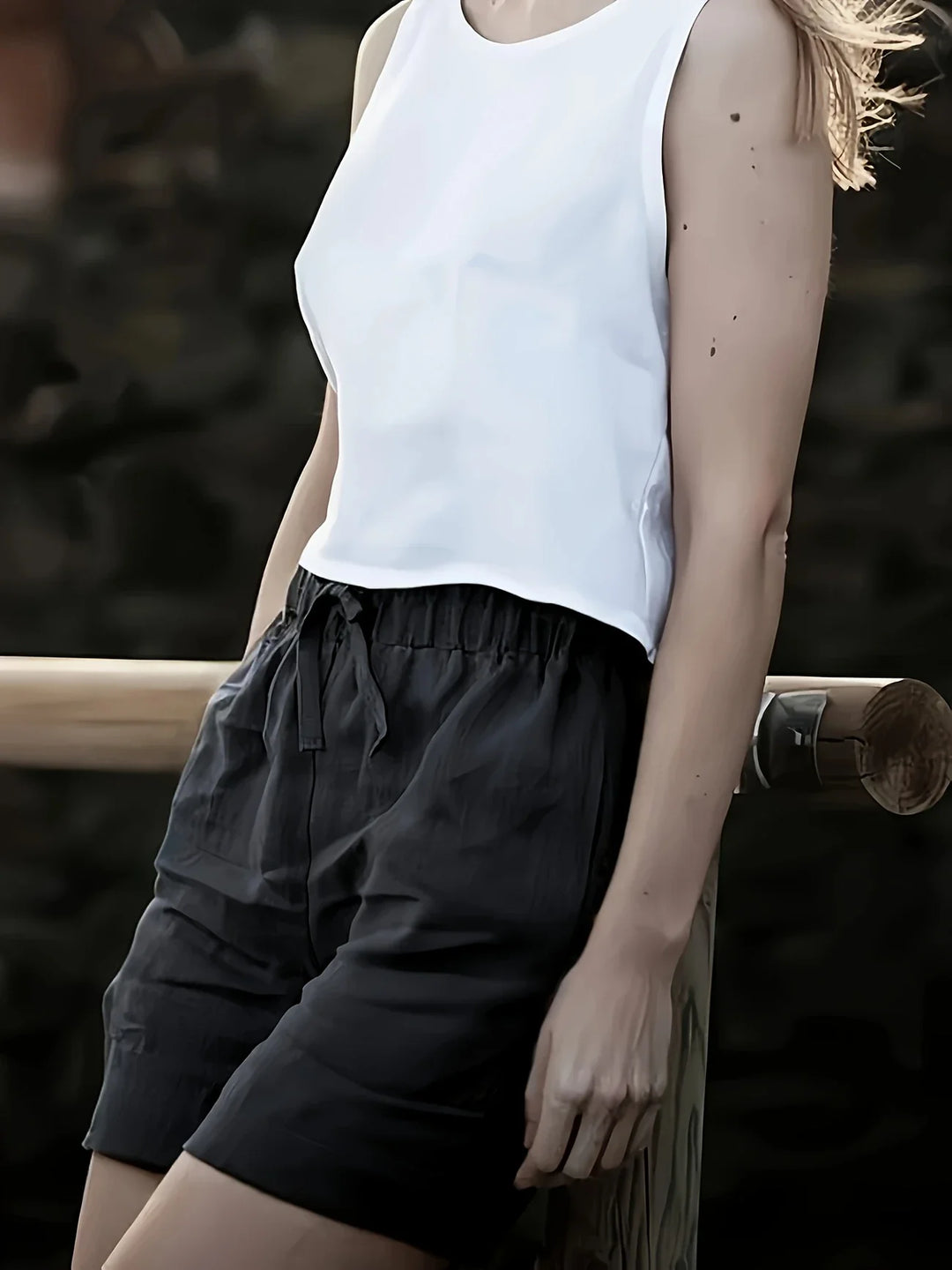 Niamh - Casual Summer Shorts With Pocket