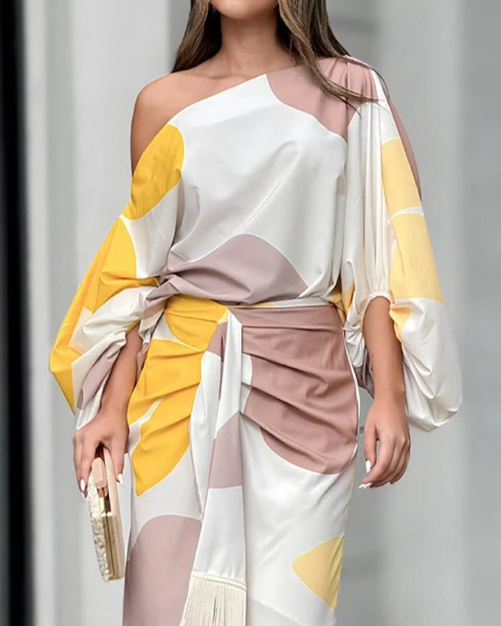 Glynis - Printed Two-Piece Set