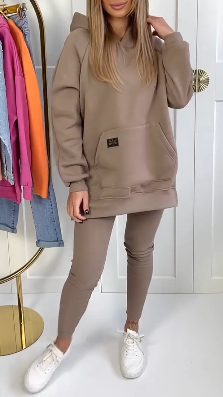 Neija - Casual Hoodie and Leggings Set