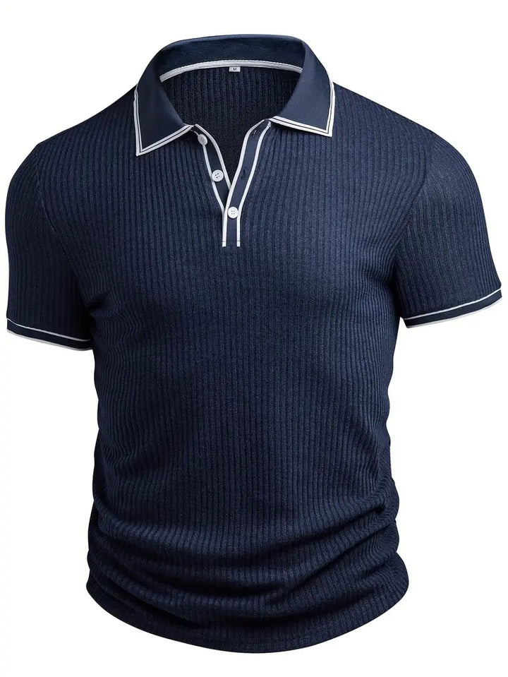 Orestis - Elegant Short Sleeve Polo Shirt