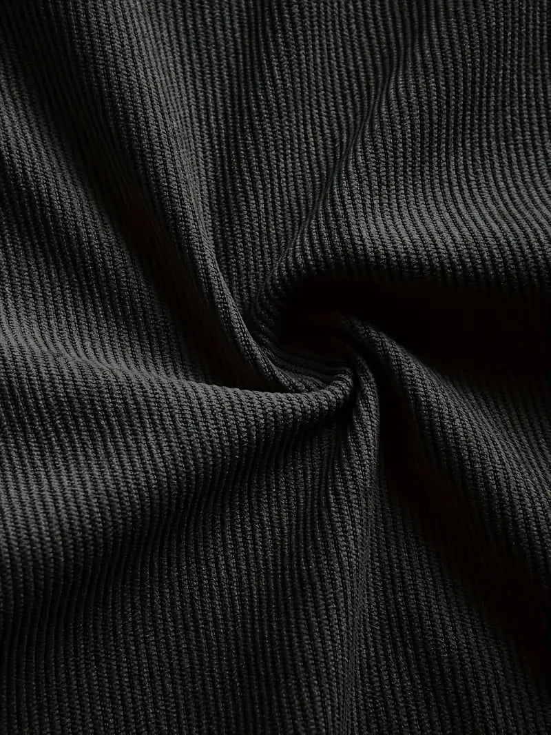 Rickey - Casual Corduroy Button-Up Shirt