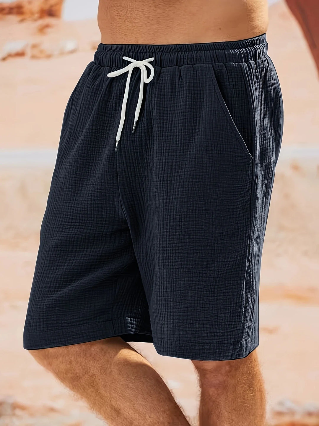 Bancroft - Elegant Loose fit Shorts With Pockets