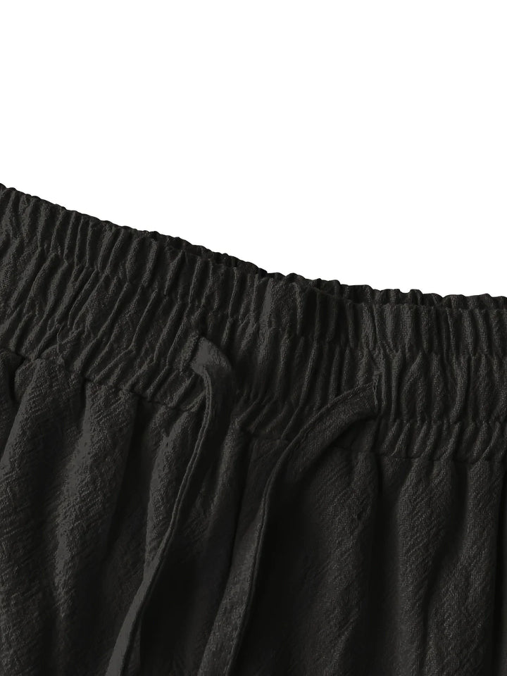 Callan - Casual Linen Shorts With Pocket