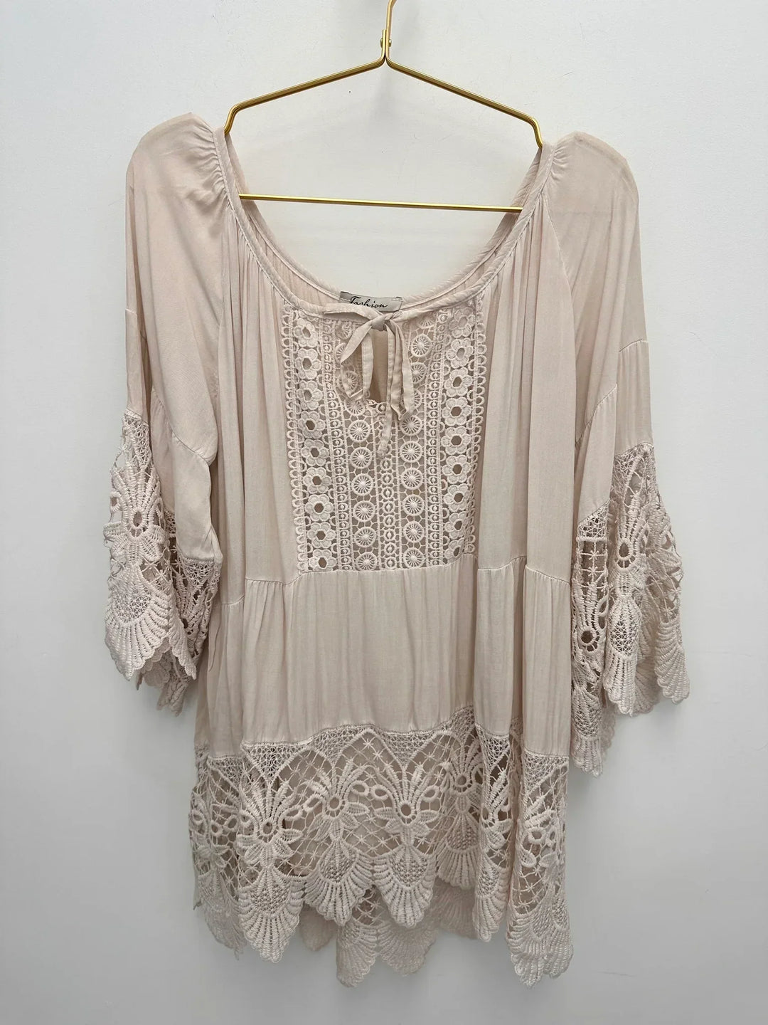 Lurdes - Stylish Shirt With Round Neck