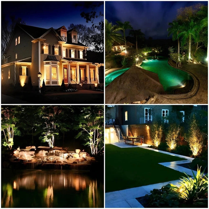 LumaBloom - Solar Garden Spotlight