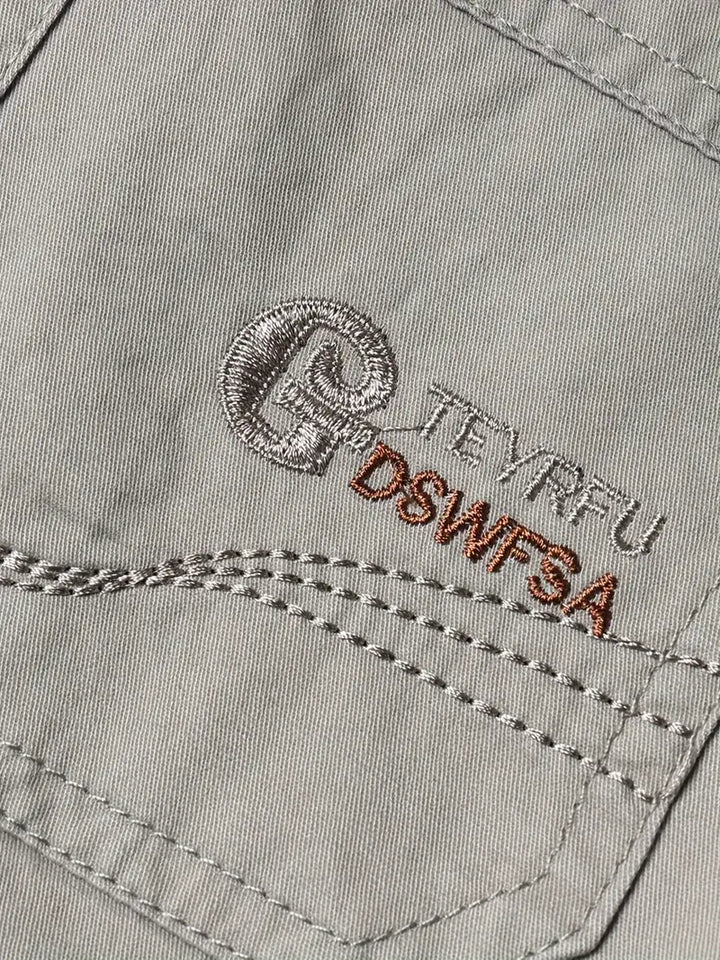 Theodore - Breathable Cotton Cargo Shorts