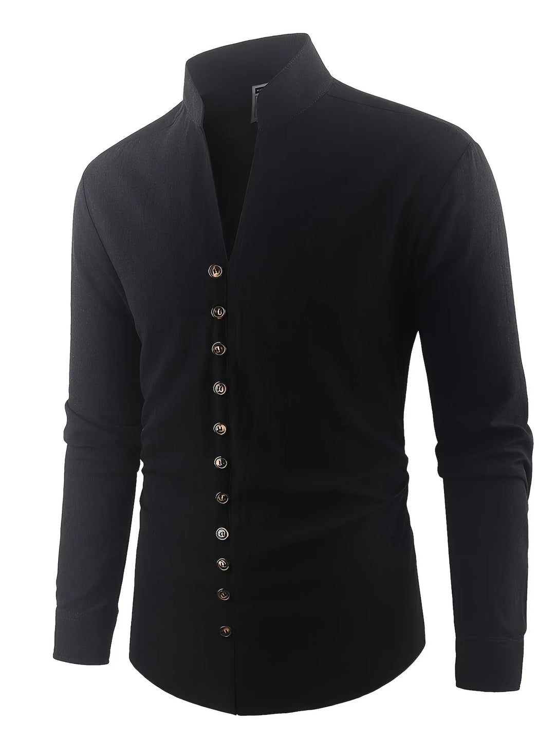 Shayne - Lightweight Cotton Linen Long Sleeve Shirt