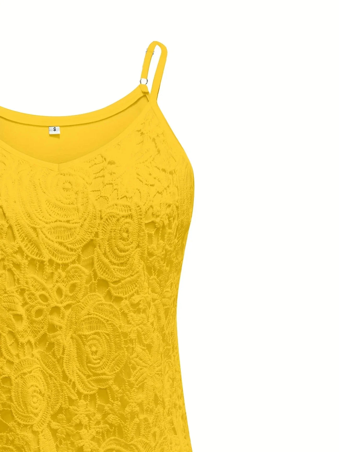 Juna - Elegant Sleeveless Lace Top With V Neck