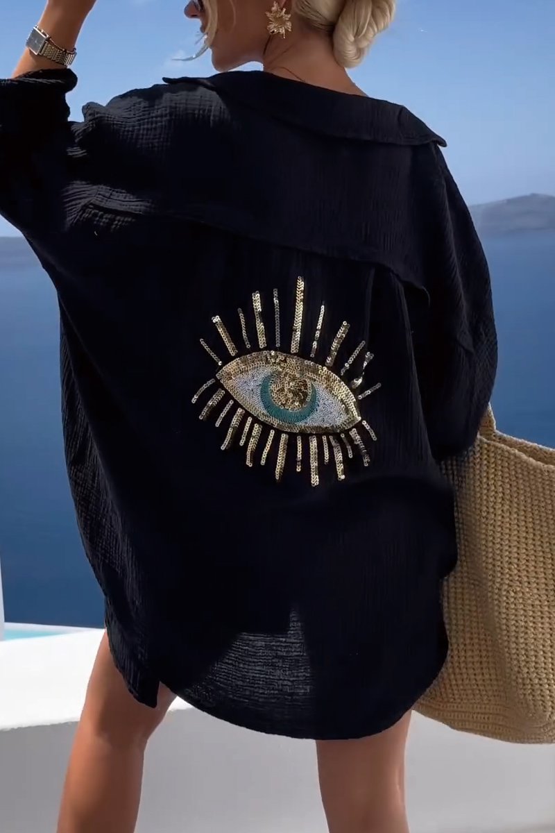 Eliza - Horus Oversized Cotton Shirt