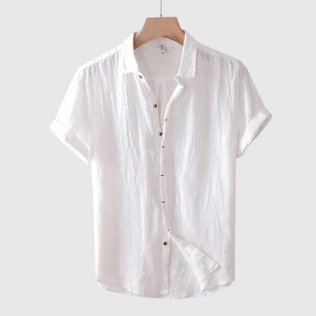 Kieron - Stylish Short Sleev Shirt With Button