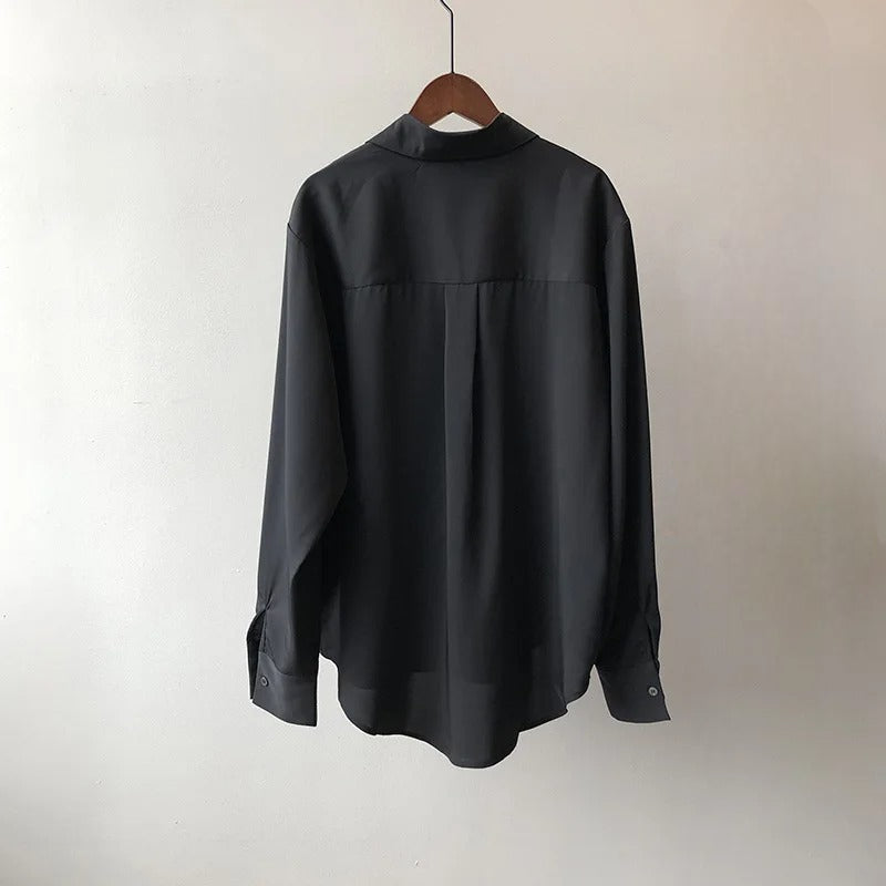 Nathan - Front Pocket Long Sleeve Shirt