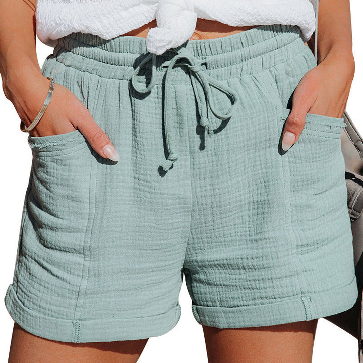 Ivanna - Linen And Cotton Shorts