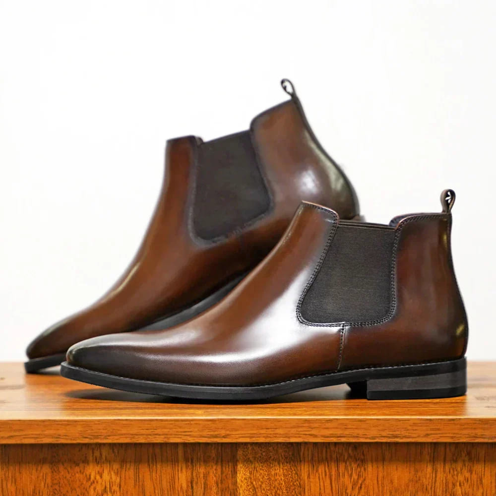 Luke - Leather Chelsea Boot