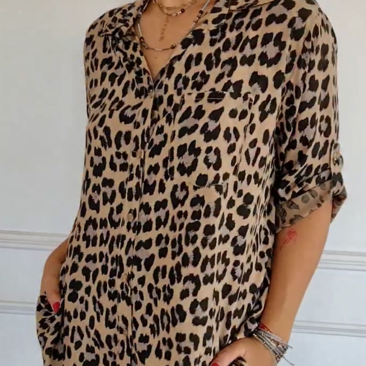 Henrietta - Leopard Print Shirt