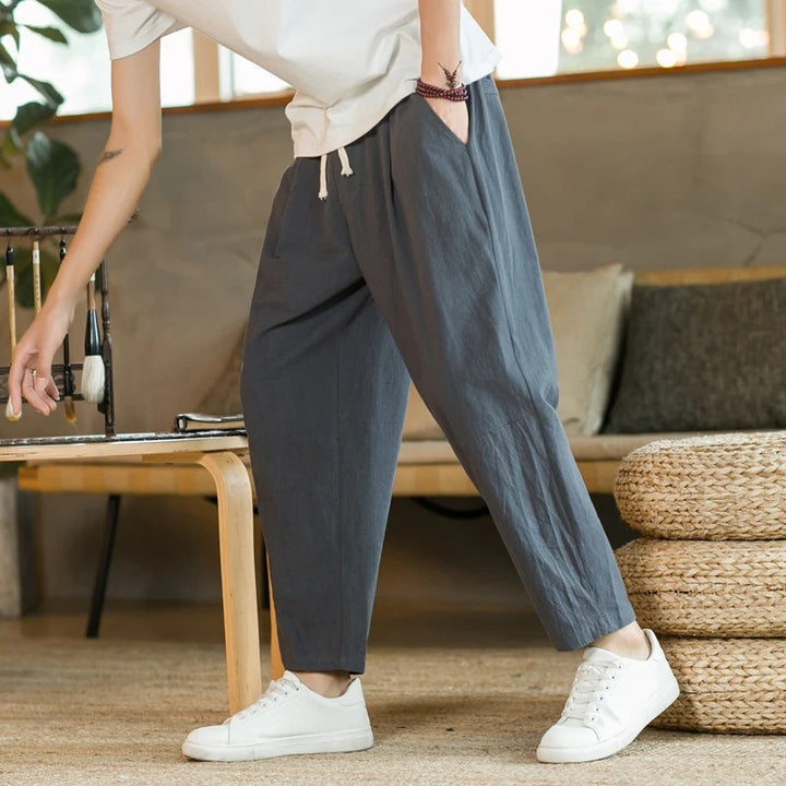 Filippo - Linen Summer Trousers
