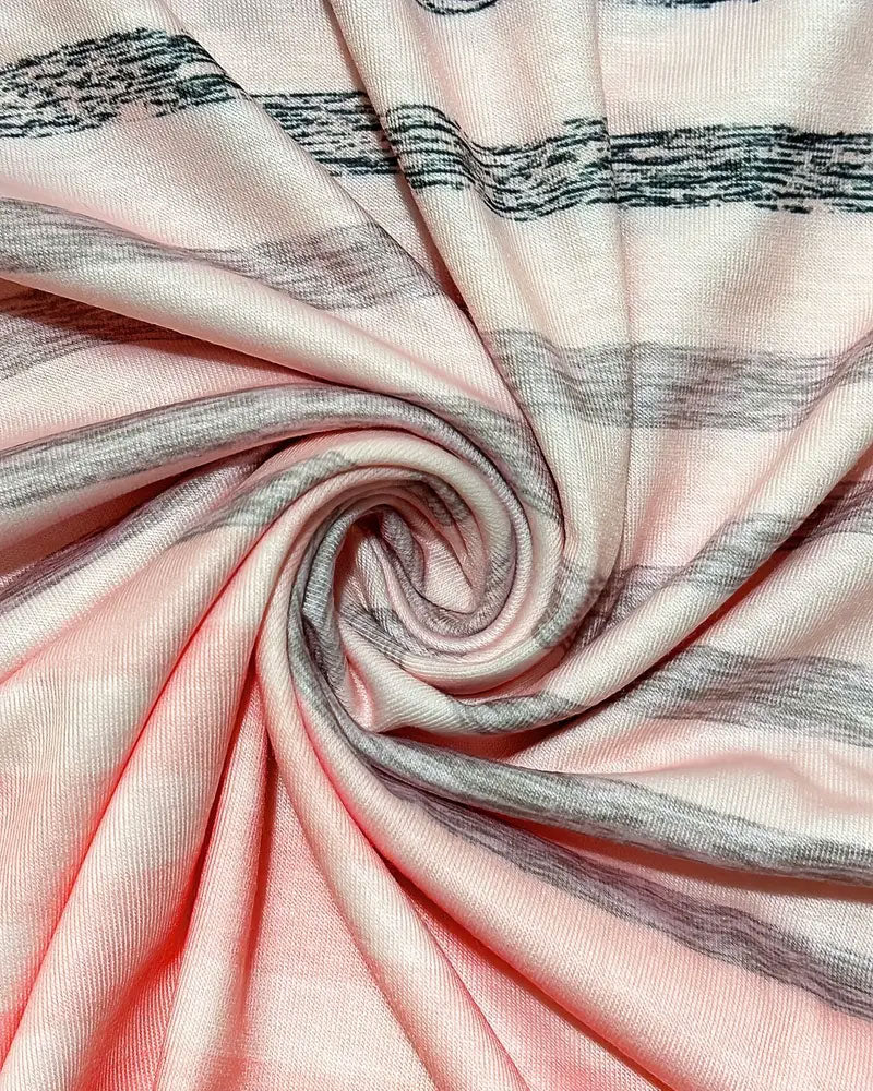 Kellie - T-Shirt Round Neck Short Sleeve Striped