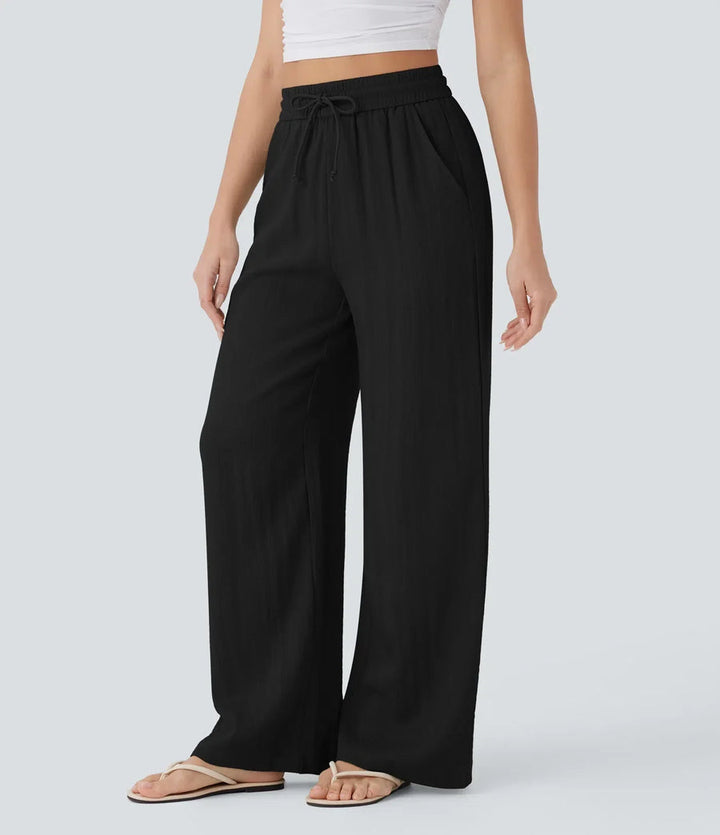 Zafeiria - Elegant Linen Pants