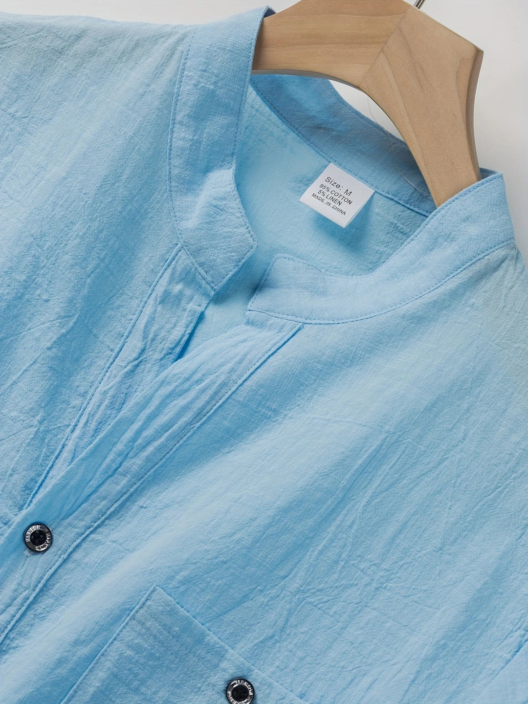 Markos - Casual Short Sleeve Shirt With Button