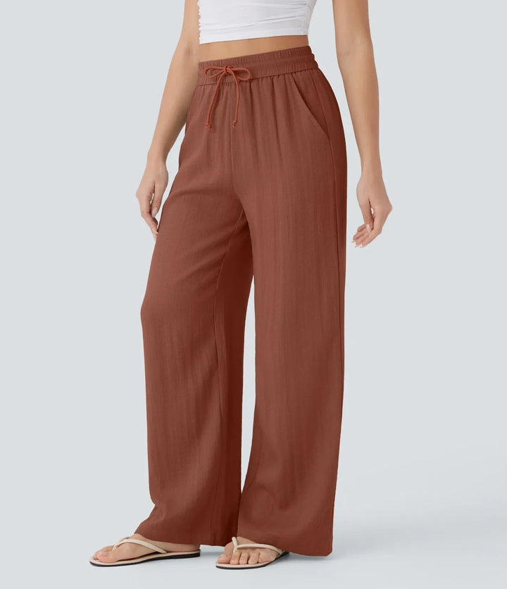 Zafeiria - Elegant Linen Pants